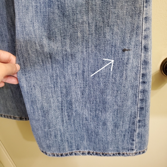 XOXO Bell Bottom / Flare Studded Jeans Size 9/10 - Picture 9 of 12